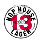 Etichetta della birra lager hop house